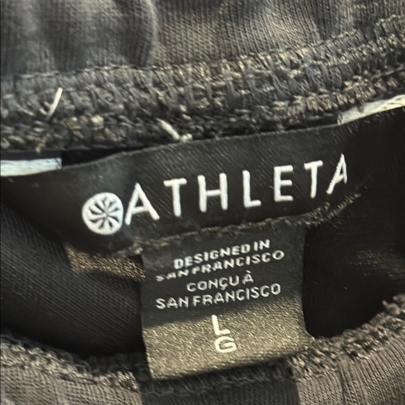 Athleta Womens Large Soft High Waisted Sweatpants Elastic Waistband Breathable - Picture 5 of 10